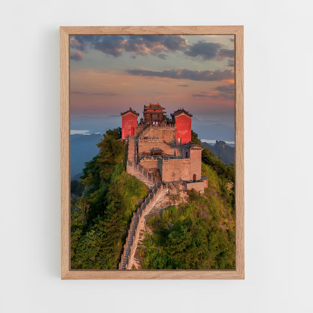 Poster Wudang mountain – affiche Kung Fu (vue 4)